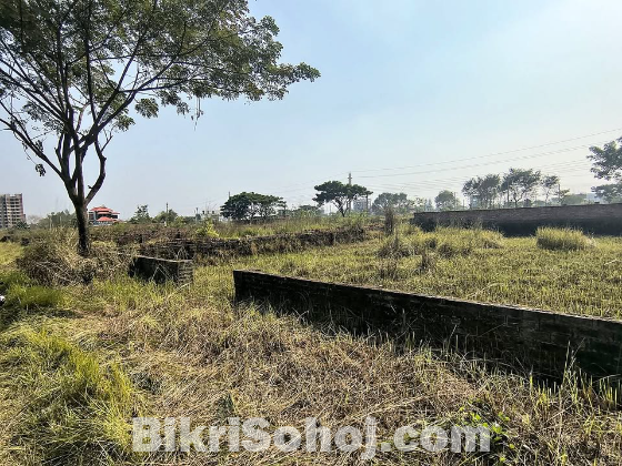 বসুন্ধরা আবাসিক এলাকায় এন ব্লকে 3 কাঠার প্লট জরুরী বিক্রয়